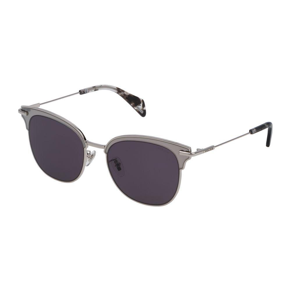 Police Gray Metal Sunglasses Police Dark Slate Gray