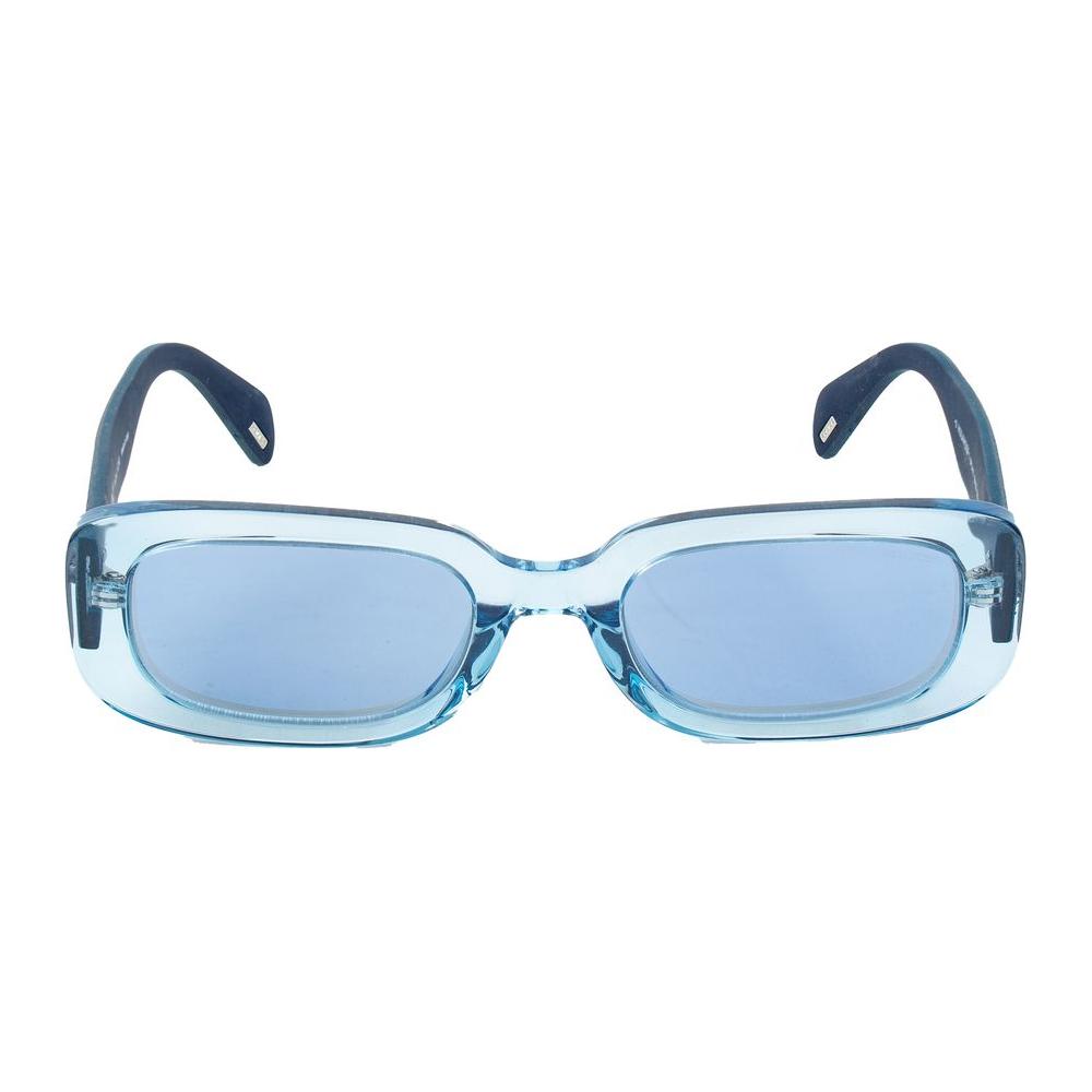 Police Blue Acetate Sunglasses Police Light Blue