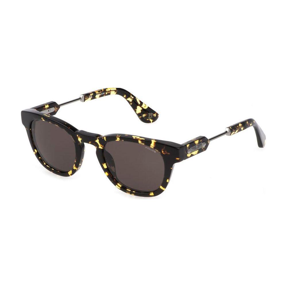 Police Brown Plastic Sunglasses Police Dark Olive Green