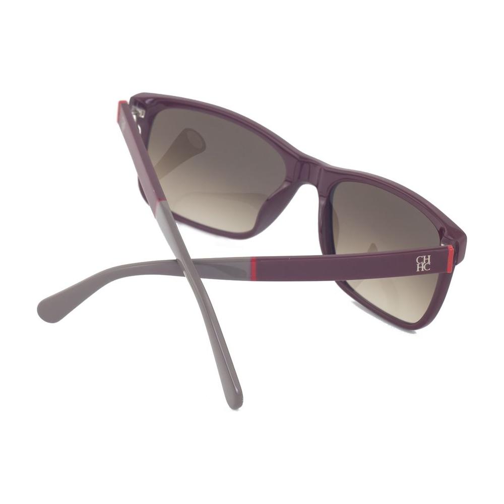 Carolina Herrera Purple Acetate Sunglasses Carolina Herrera Dim Gray
