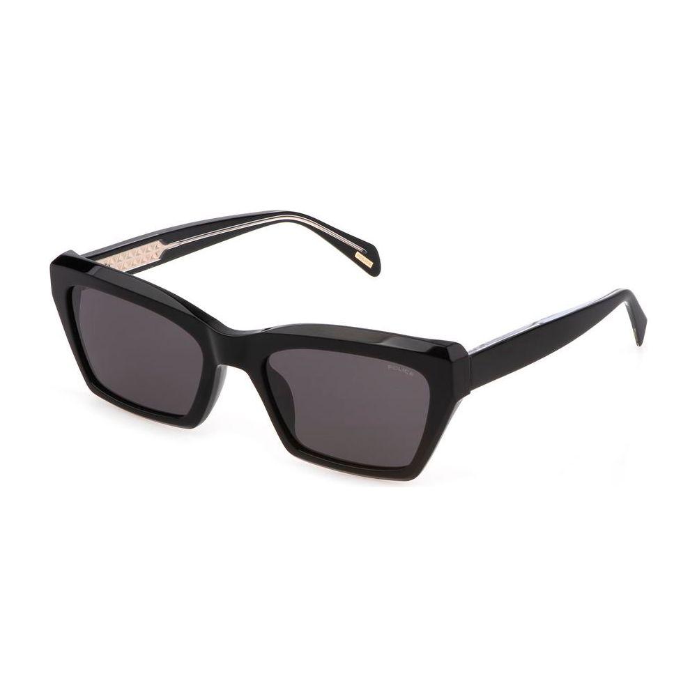 Police Black Acetate Sunglasses Police Dark Slate Gray