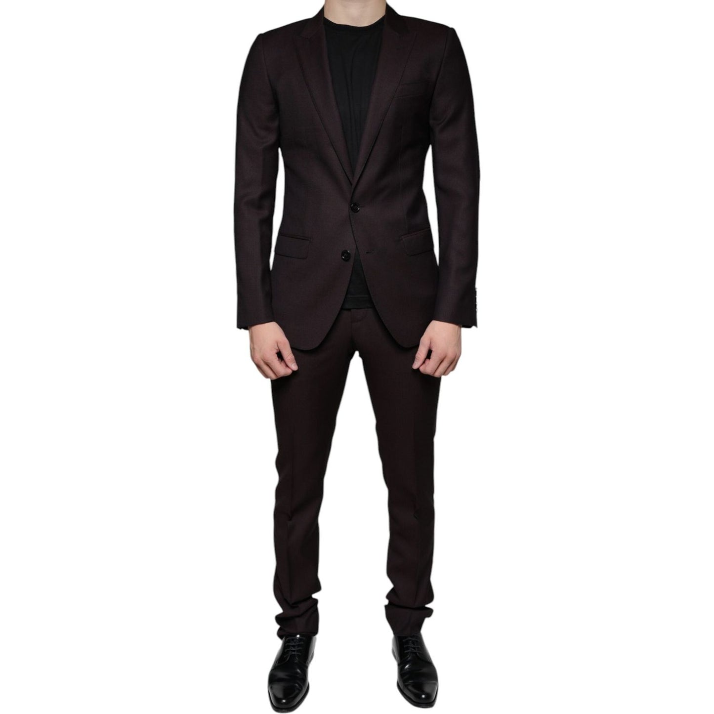 Dolce & Gabbana Indigo MARTINI Formal 2 Piece Suit Dolce & Gabbana Black