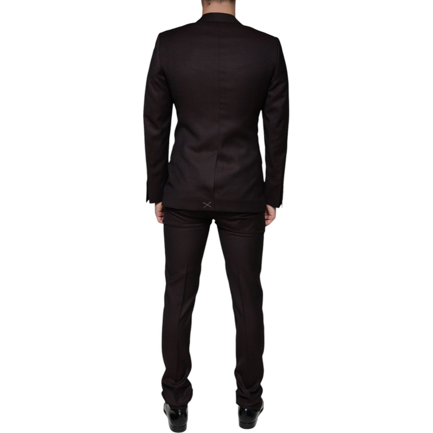 Dolce & Gabbana Indigo MARTINI Formal 2 Piece Suit Dolce & Gabbana Black