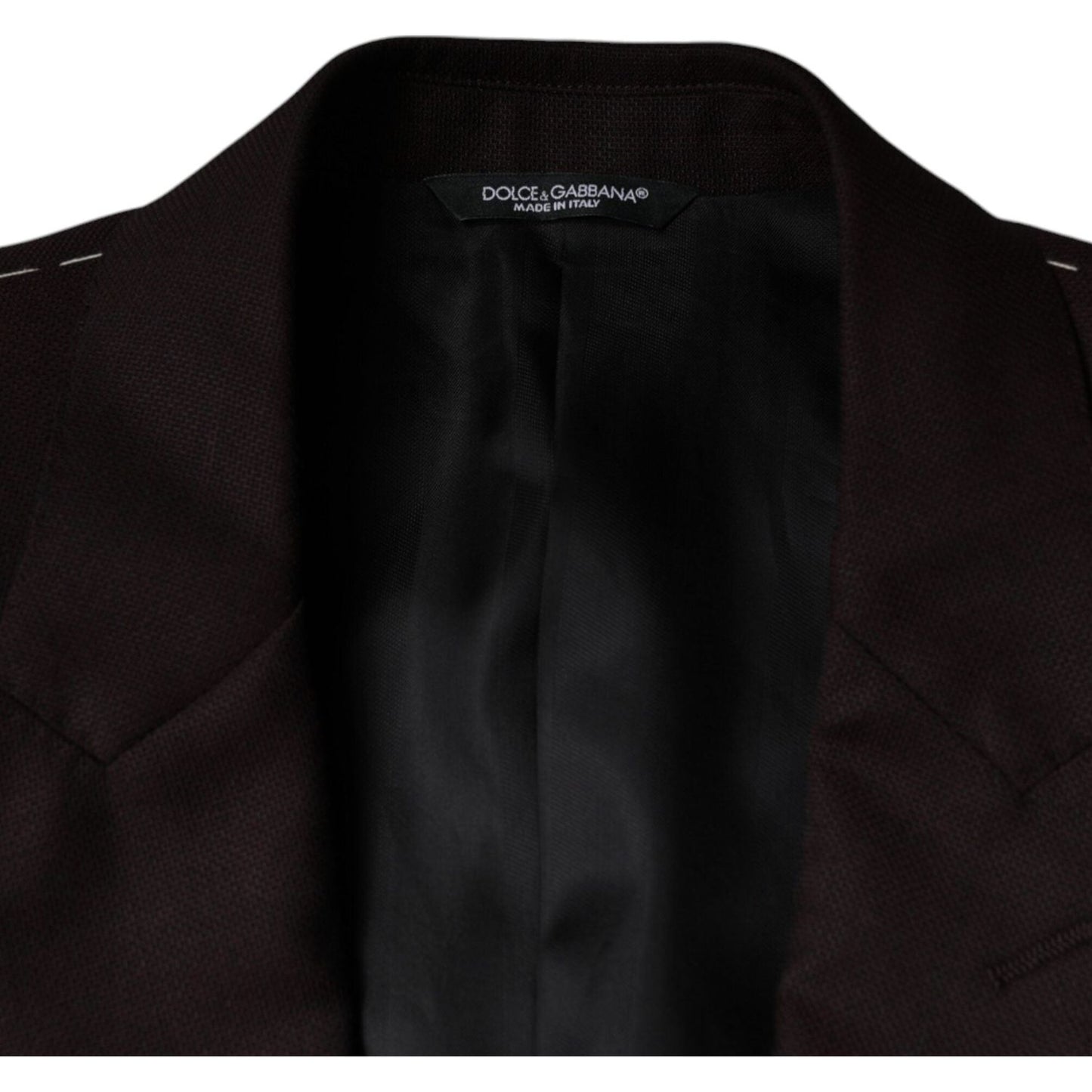 Dolce & Gabbana Indigo MARTINI Formal 2 Piece Suit Dolce & Gabbana Black