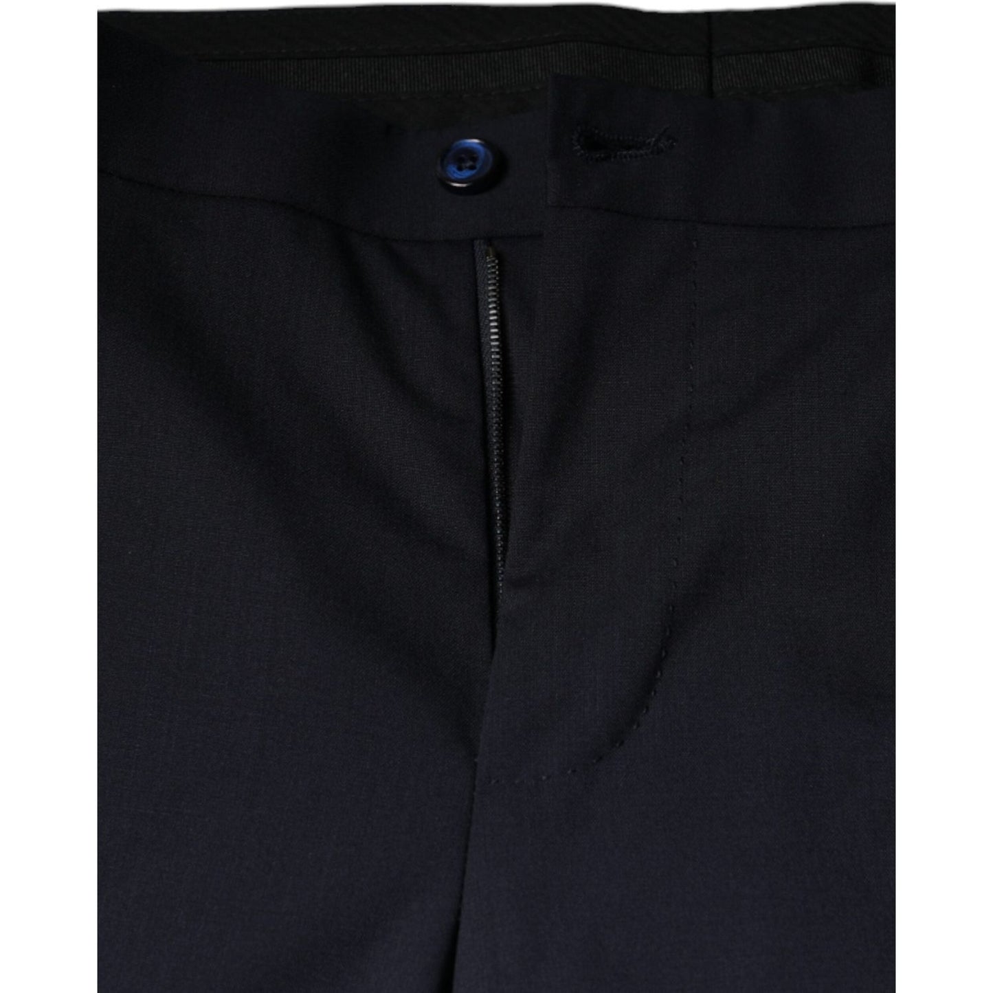 Dolce & Gabbana Dark Blue Formal Tuxedo 2 Piece Suit Dolce & Gabbana Black