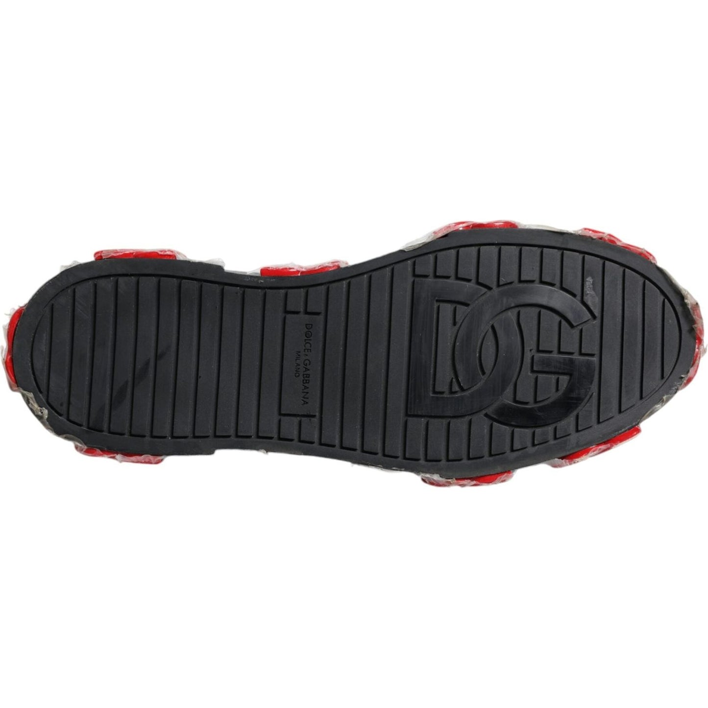 Dolce & Gabbana Multicolor Camouflage High Top Sneakers Shoes Dolce & Gabbana Dark Slate Gray