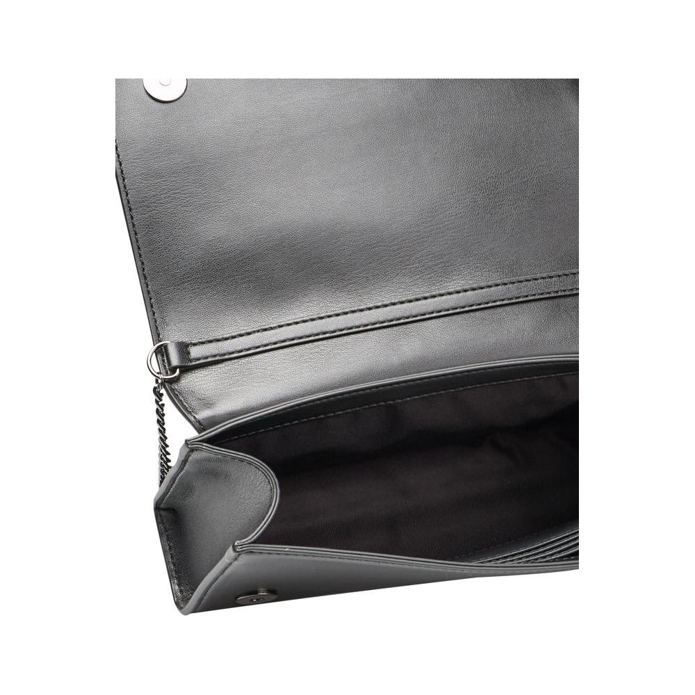 Love Moschino Black Polyethylene Women Crossbody Bag Love Moschino Slate Gray