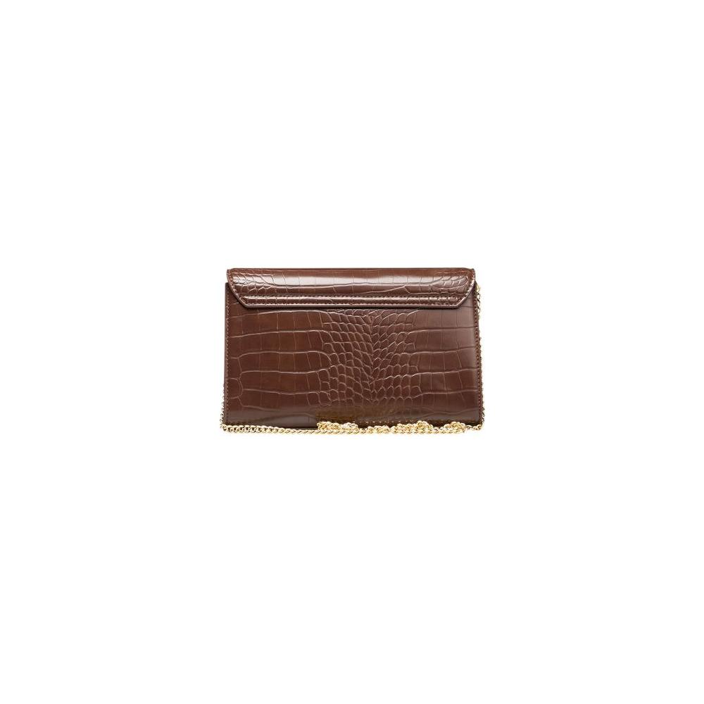 Love Moschino Brown Polyethylene Women Crossbody Bag Love Moschino Dark Olive Green