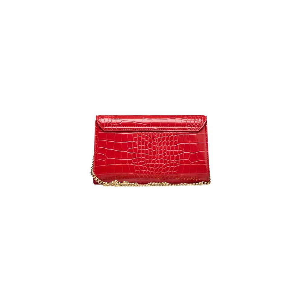 Love Moschino Red Polyethylene Women Crossbody Bag Love Moschino Firebrick
