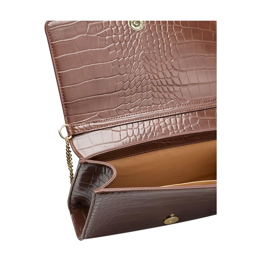 Love Moschino Brown Polyethylene Women Crossbody Bag Love Moschino Dim Gray