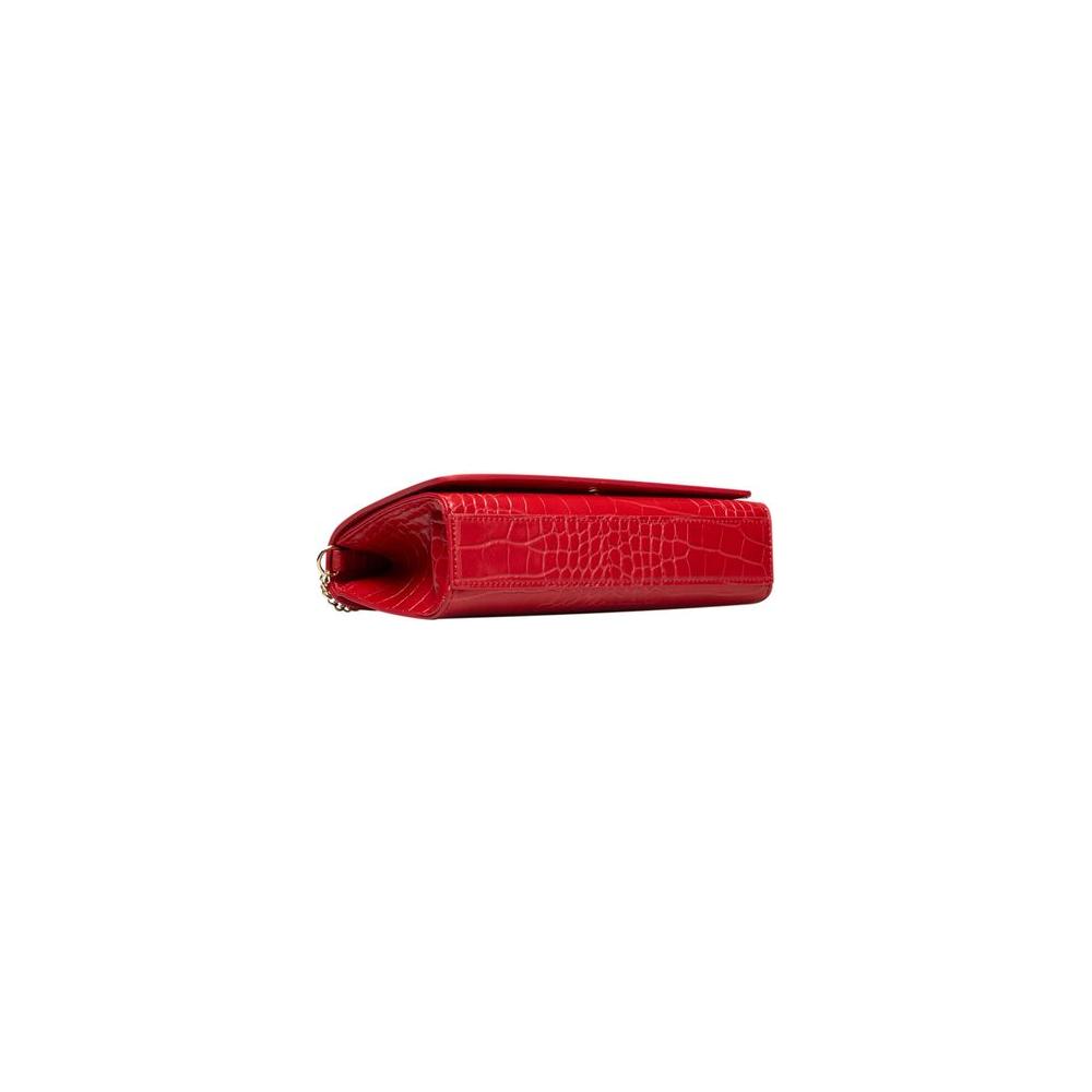 Love Moschino Red Polyethylene Women Crossbody Bag Love Moschino Firebrick