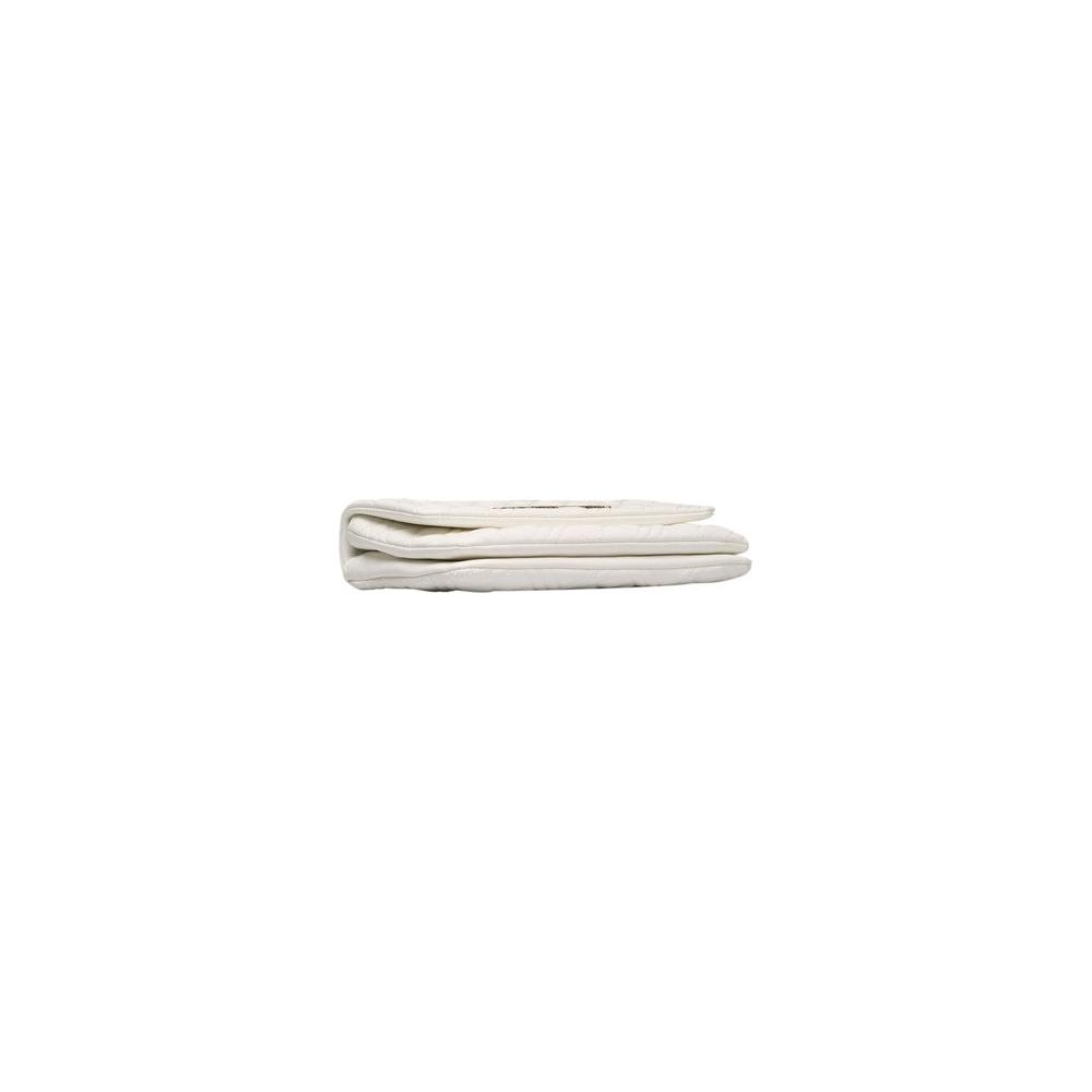 Love Moschino White Polyethylene Women Crossbody Bag Love Moschino Light Gray