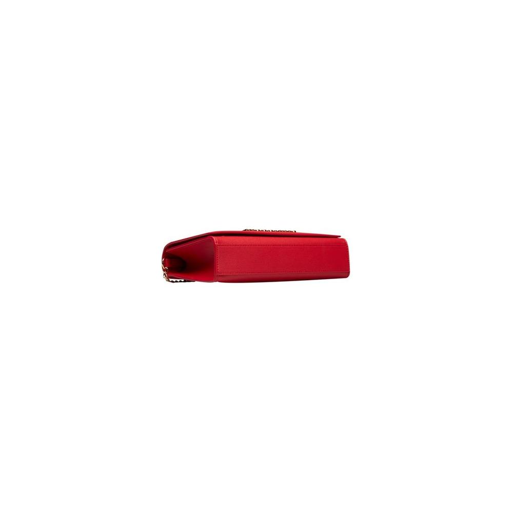 Love Moschino Red Polyethylene Women Crossbody Bag Love Moschino Firebrick
