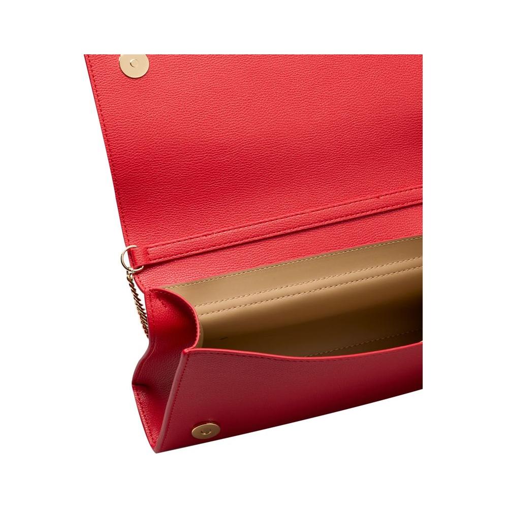 Love Moschino Red Polyethylene Women Crossbody Bag Love Moschino Maroon