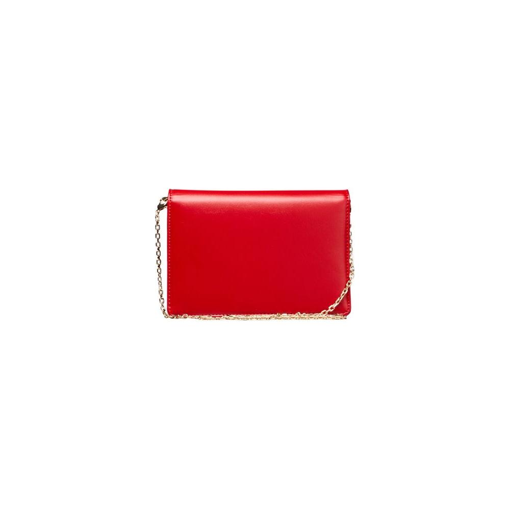 Love Moschino Red Polyethylene Women Crossbody Bag Love Moschino Firebrick