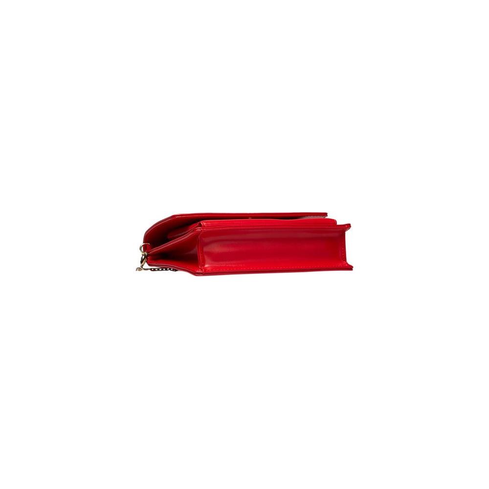 Love Moschino Red Polyethylene Women Crossbody Bag Love Moschino Firebrick