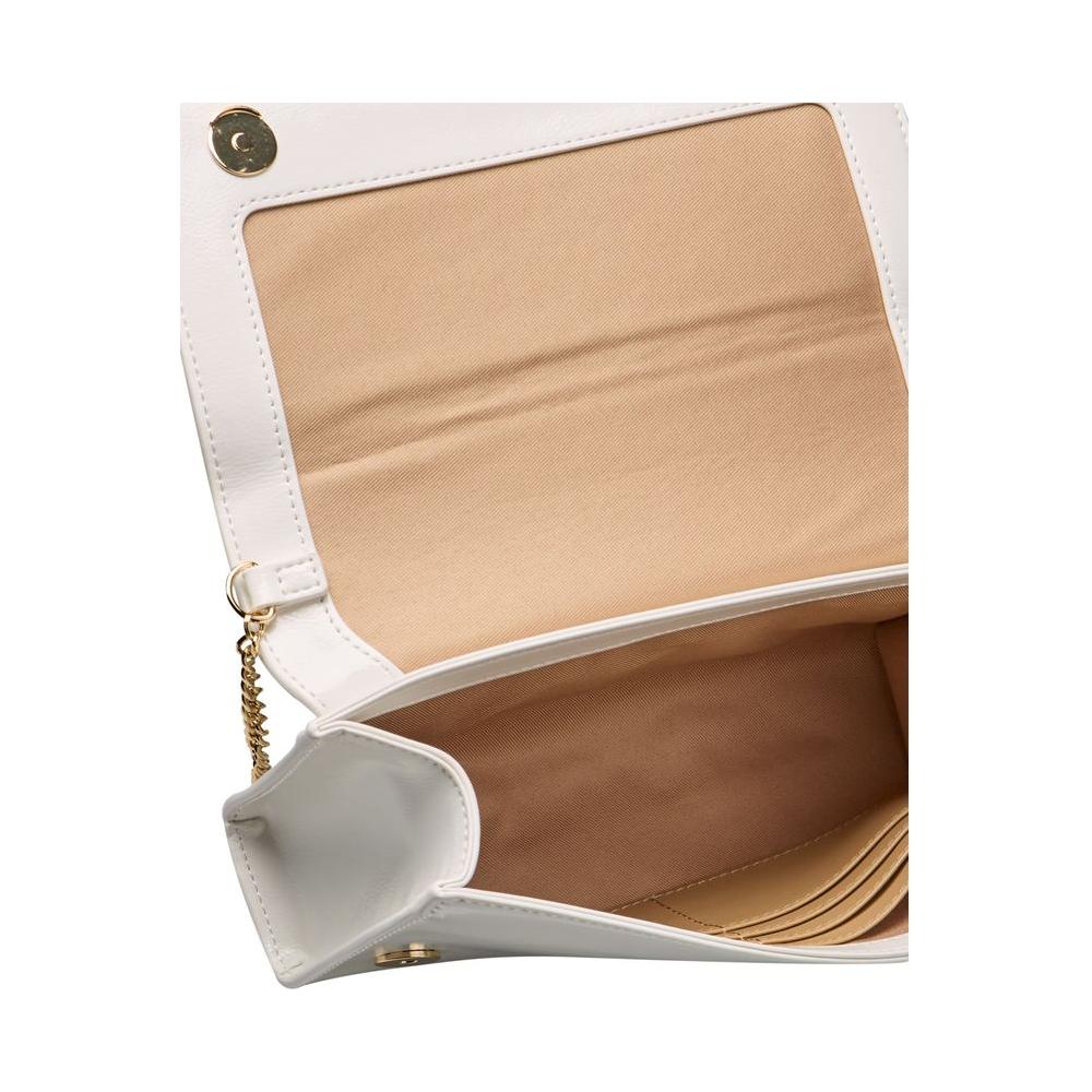 Love Moschino White Polyethylene Women Crossbody Bag Love Moschino Tan