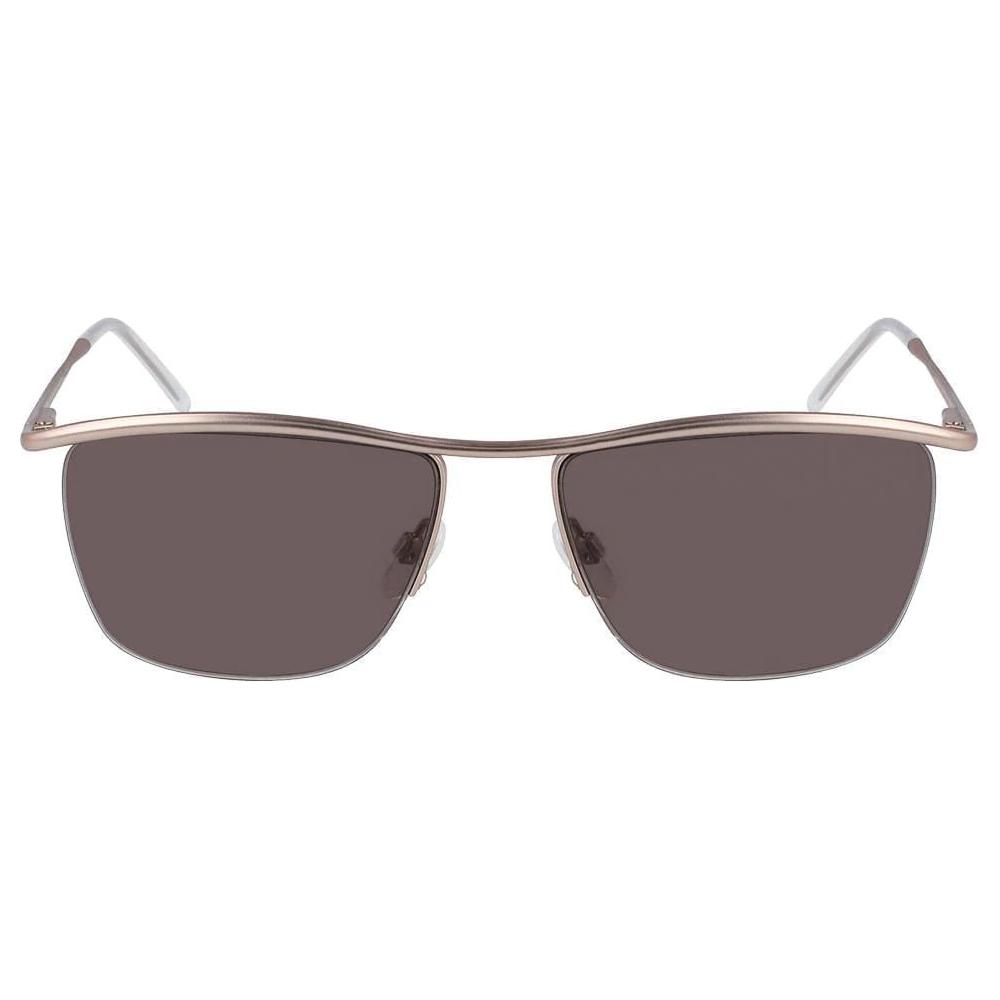 DKNY Rose Gold Metal Sunglasses DKNY Dim Gray