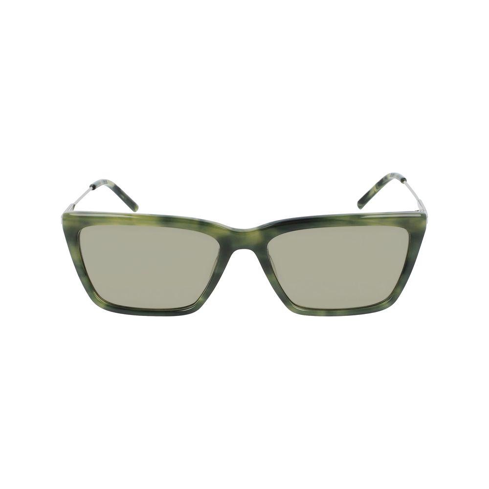 DKNY Green Acetate Sunglasses DKNY Dark Gray