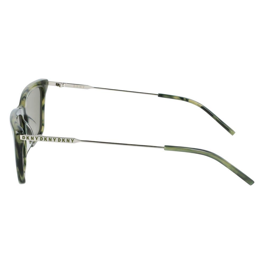 DKNY Green Acetate Sunglasses DKNY Gray