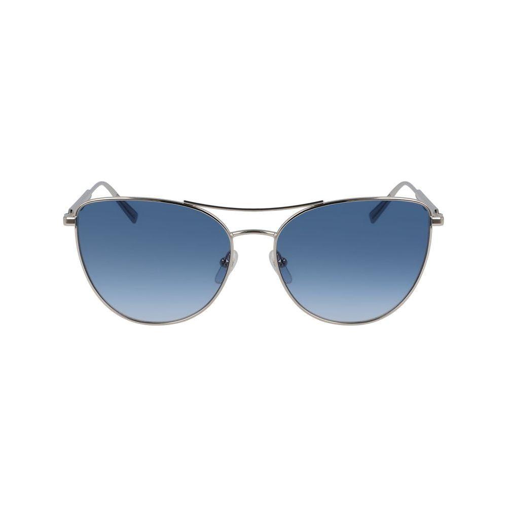 Longchamp Gold Metal Sunglasses Longchamp Slate Gray