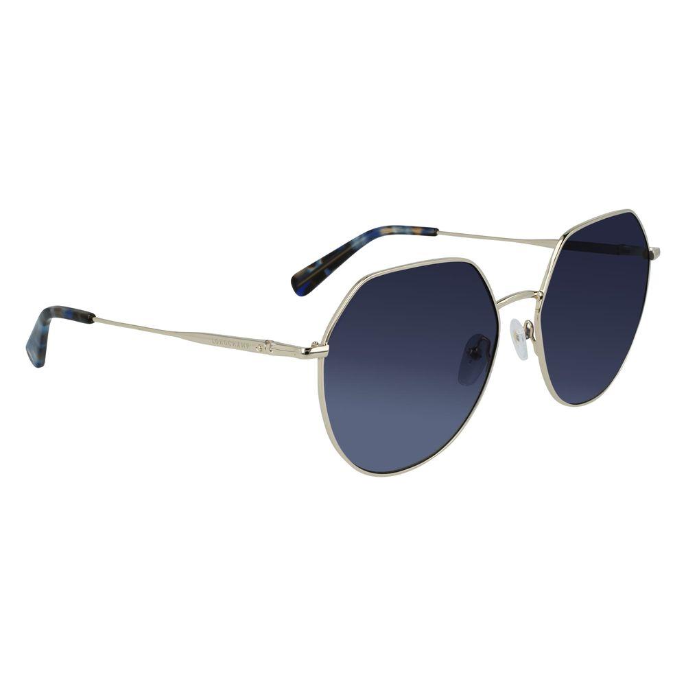 Longchamp Bicolor Metal Sunglasses Longchamp Dark Slate Gray