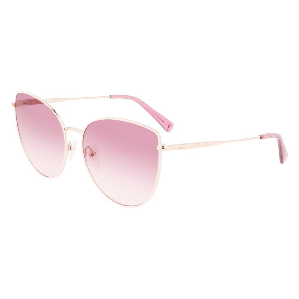 Longchamp Multicolor Metal Sunglasses Longchamp Pink