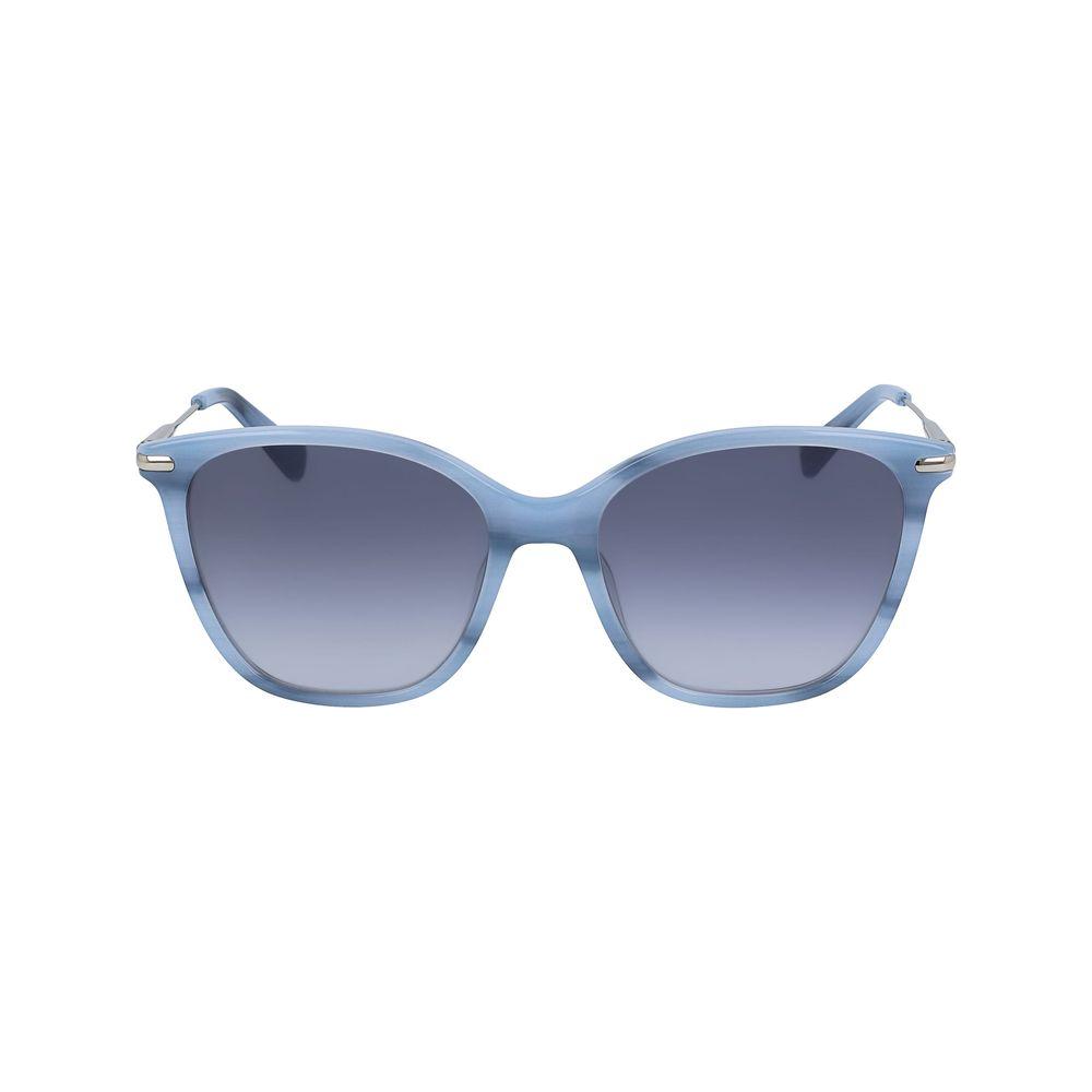Longchamp Blue Acetate Sunglasses Longchamp Light Slate Gray