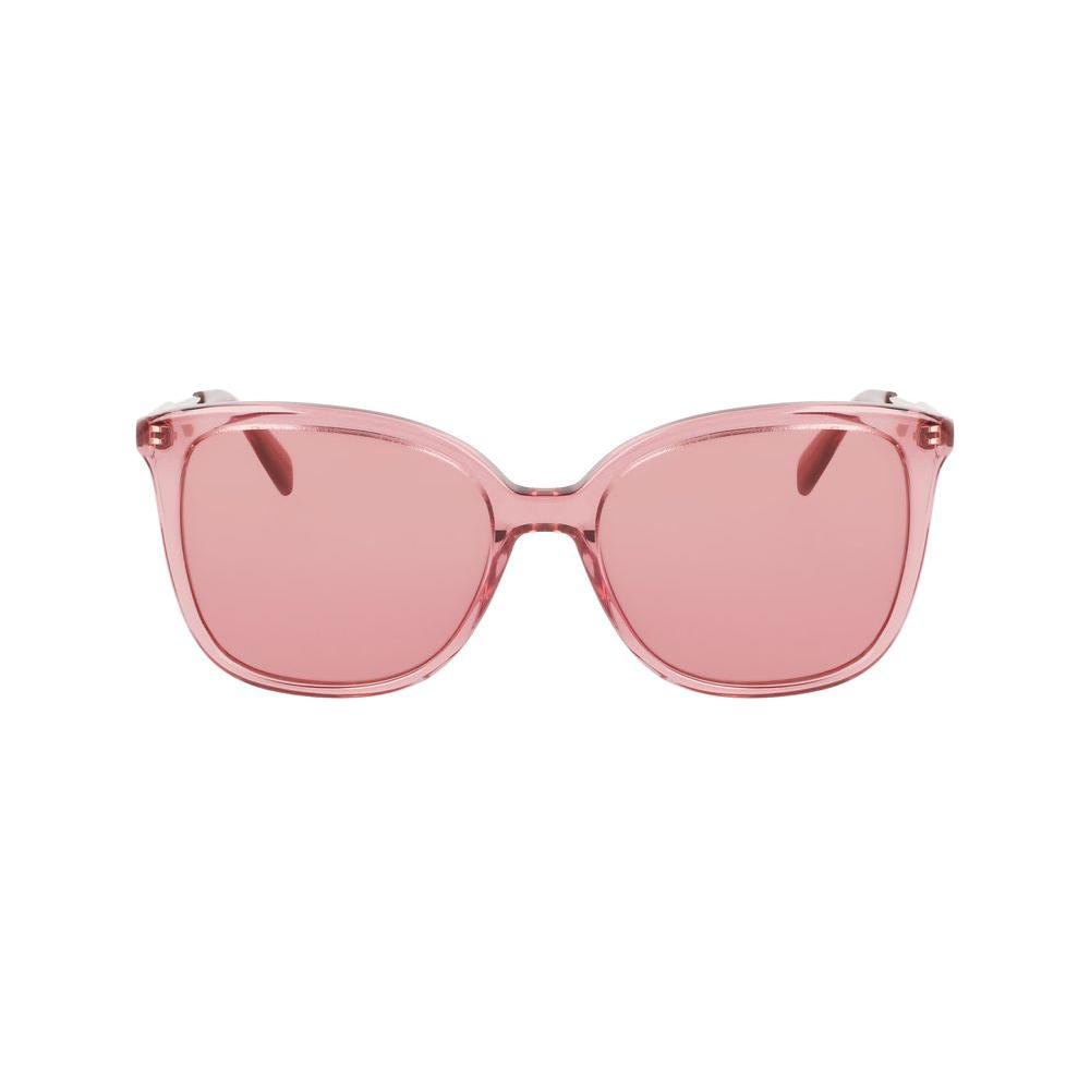 Longchamp Multicolor Acetate Sunglasses Longchamp Tan