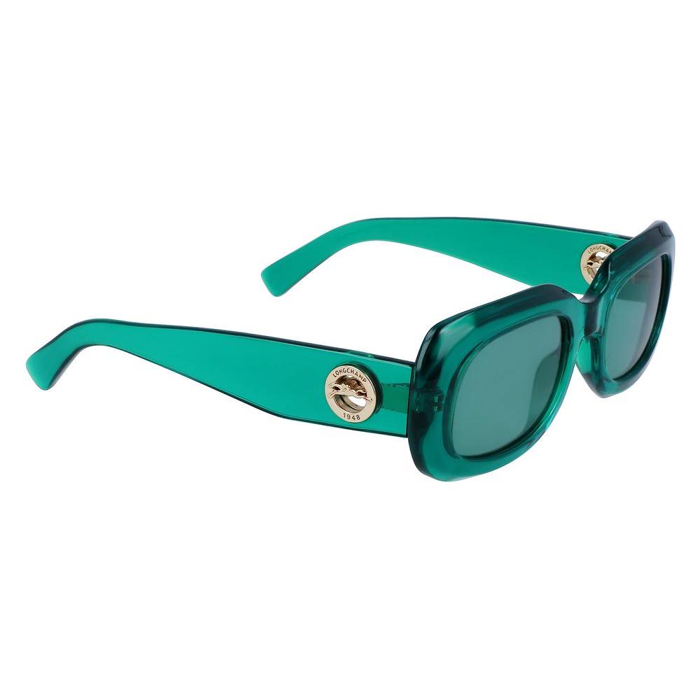 Longchamp Green Injected Sunglasses Longchamp Dark Cyan