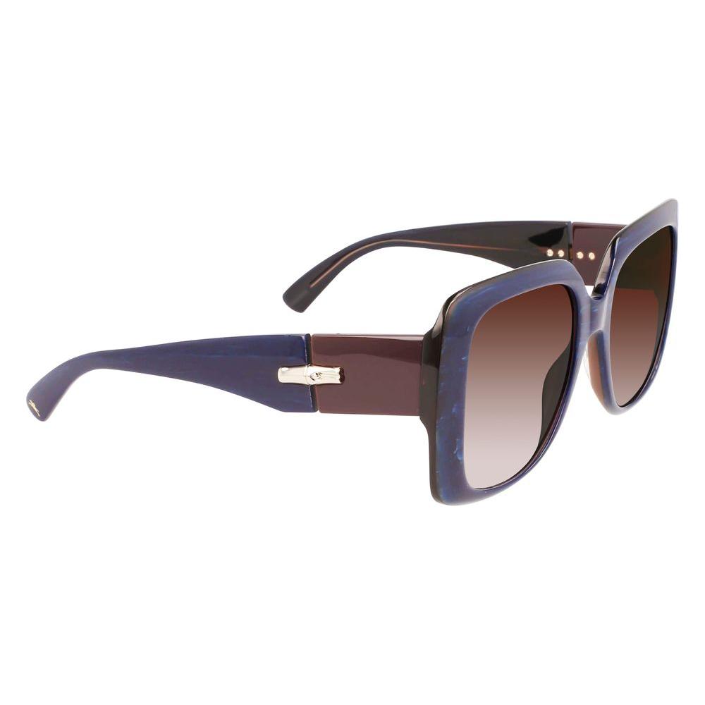 Longchamp Blue Acetate Sunglasses Longchamp Dim Gray