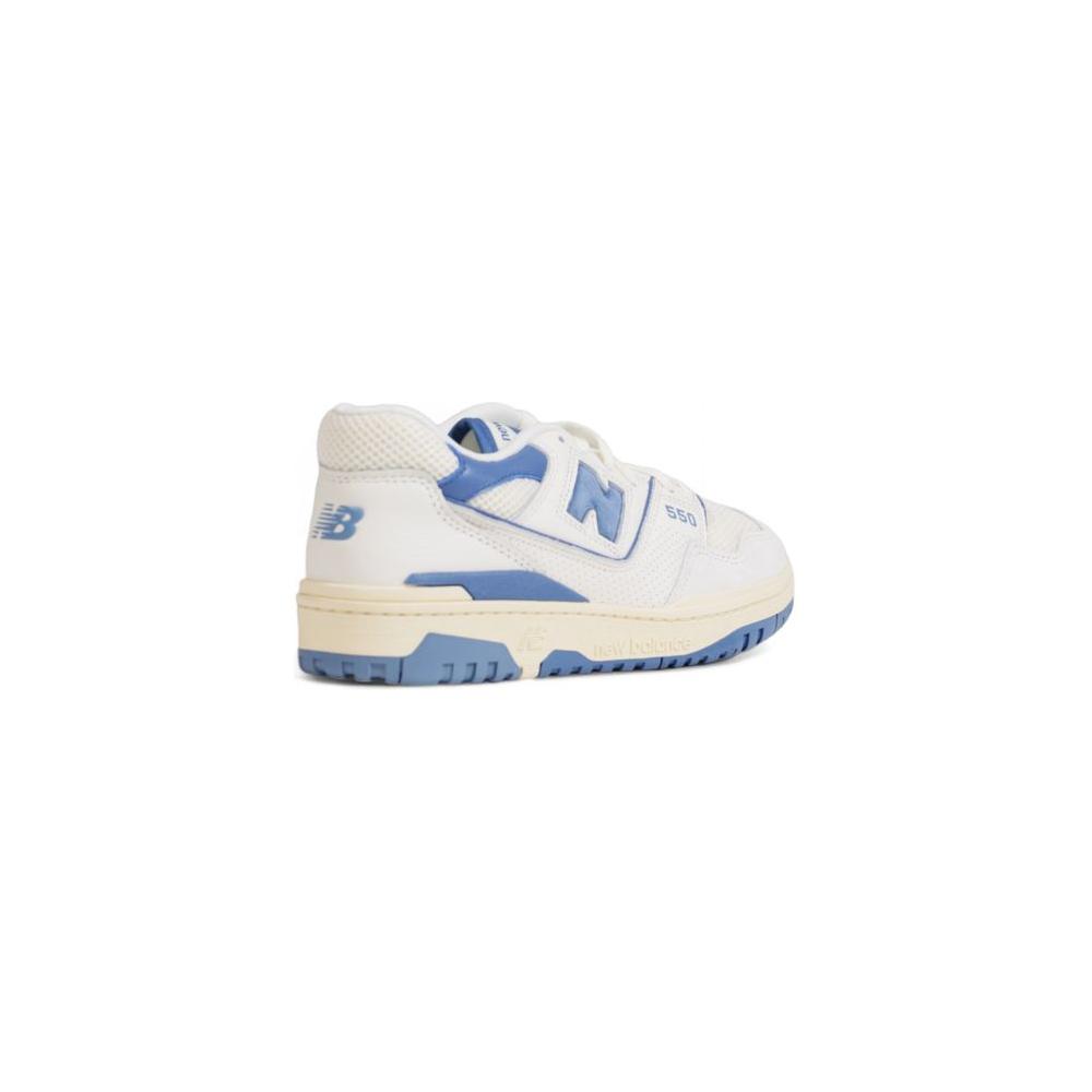 New Balance Blue Leather Sneaker New Balance Light Gray