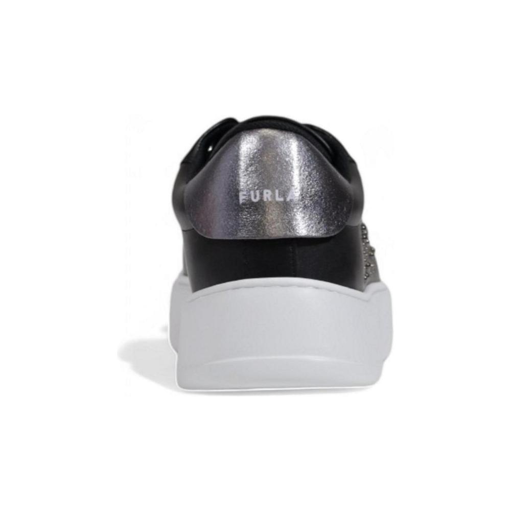 Furla Black Polyethylene Sneaker Furla Dark Slate Gray