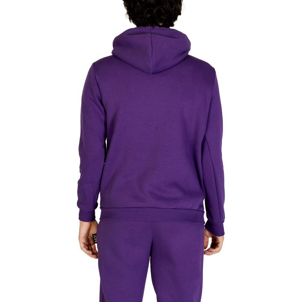 Icon Purple Cotton Hoody IC-15262700151-IT46 | M