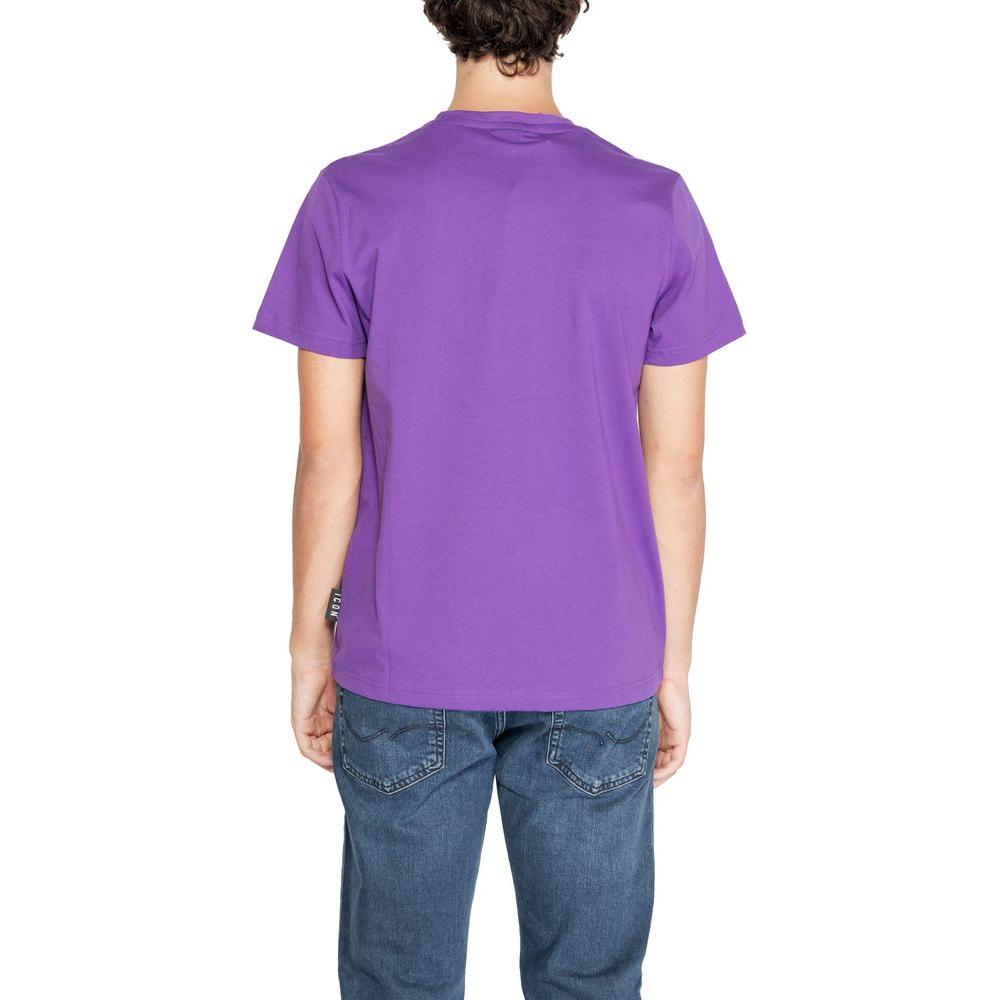 Icon Purple Cotton T-Shirt Icon Medium Purple
