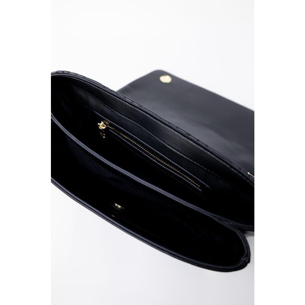 Love Moschino Gold Polyethylene Handbag Love Moschino Black