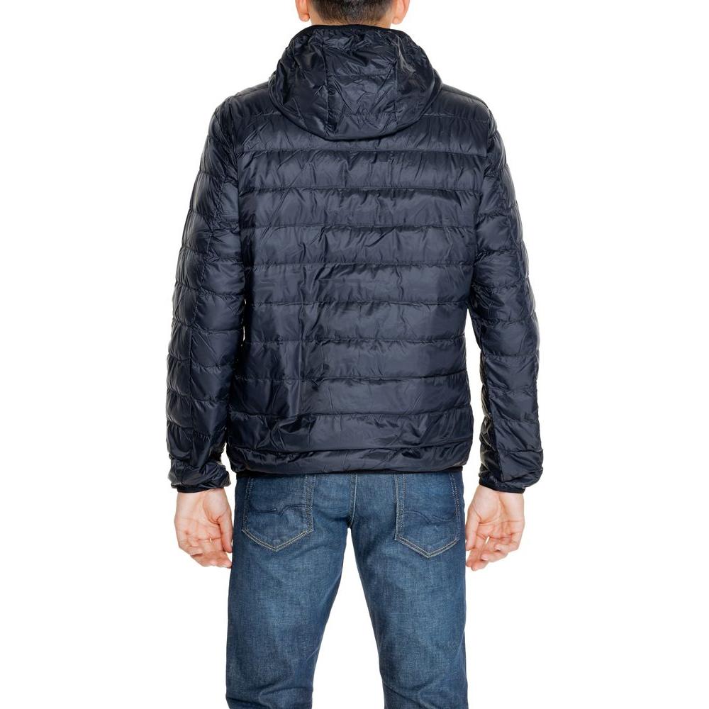EA7 Emporio Armani Bicolor Polyamide Jacket EA7 Emporio Armani Dark Slate Gray