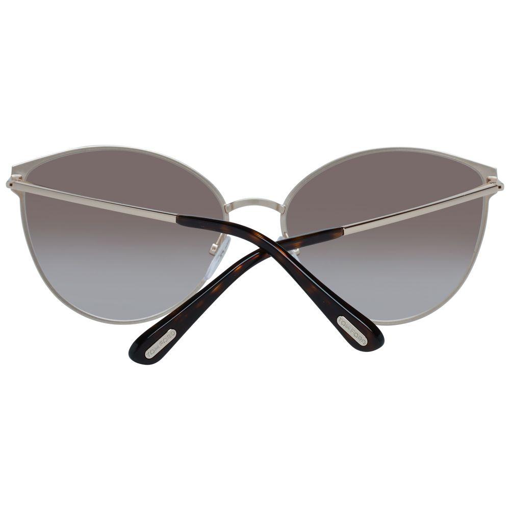 Tom Ford Gold Women Sunglasses Tom Ford Light Slate Gray
