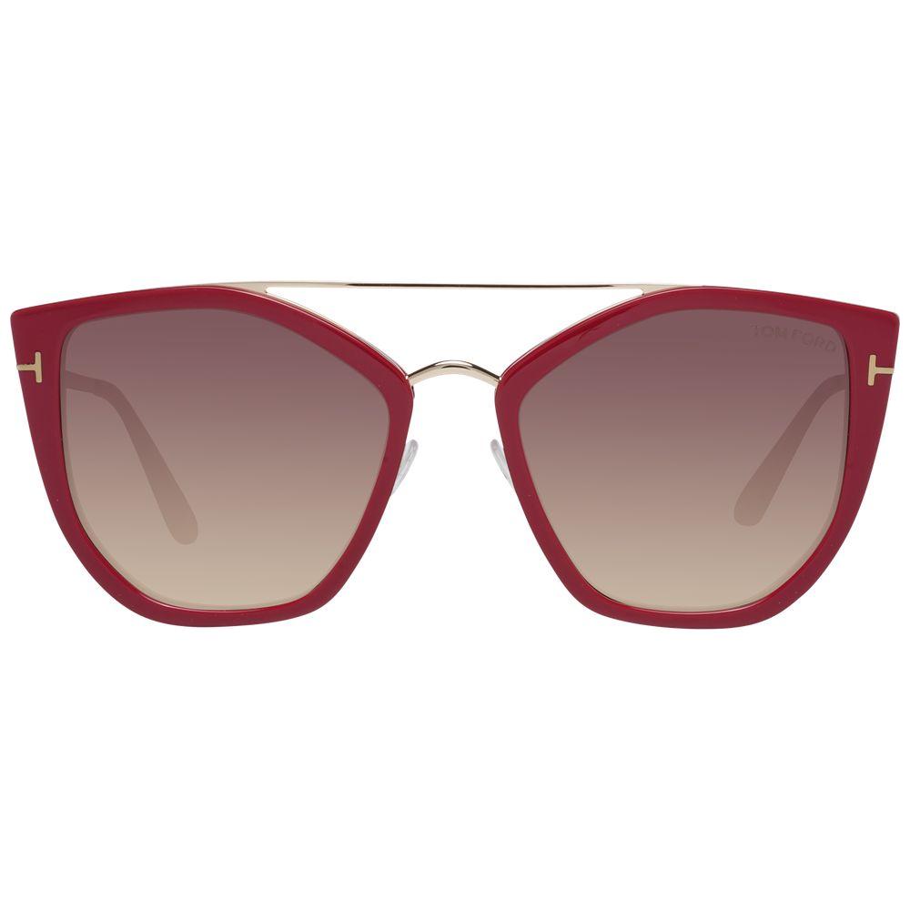 Tom Ford Burgundy Women Sunglasses Tom Ford Rosy Brown