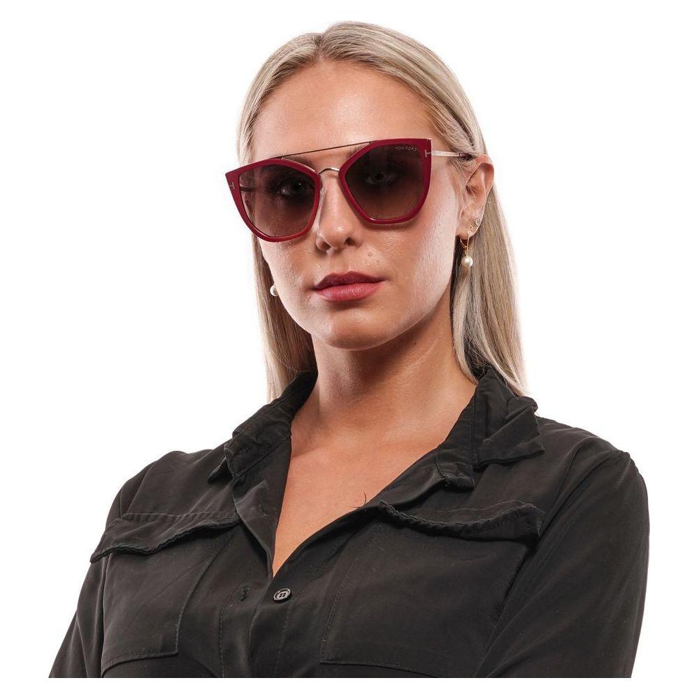 Tom Ford Burgundy Women Sunglasses Tom Ford Tan