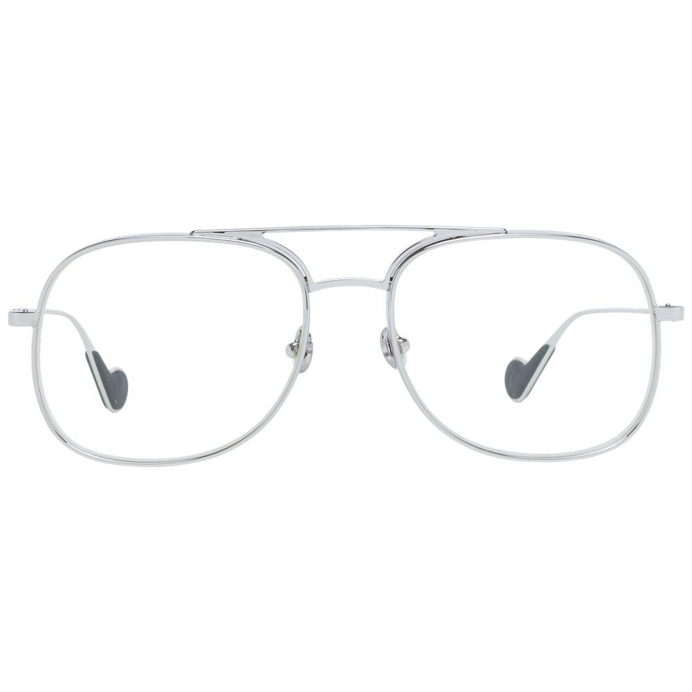 Moncler Silver Unisex Sunglasses Moncler Light Gray