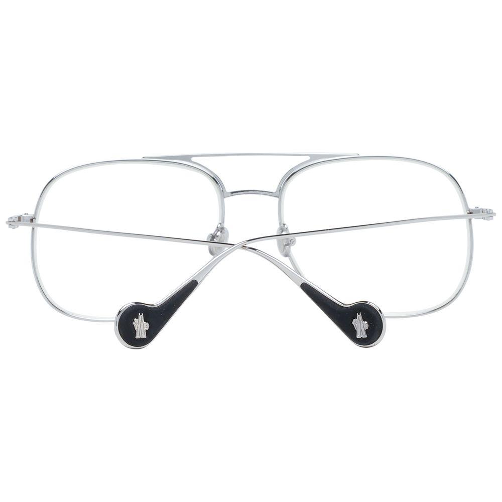 Moncler Silver Unisex Sunglasses Moncler Light Gray