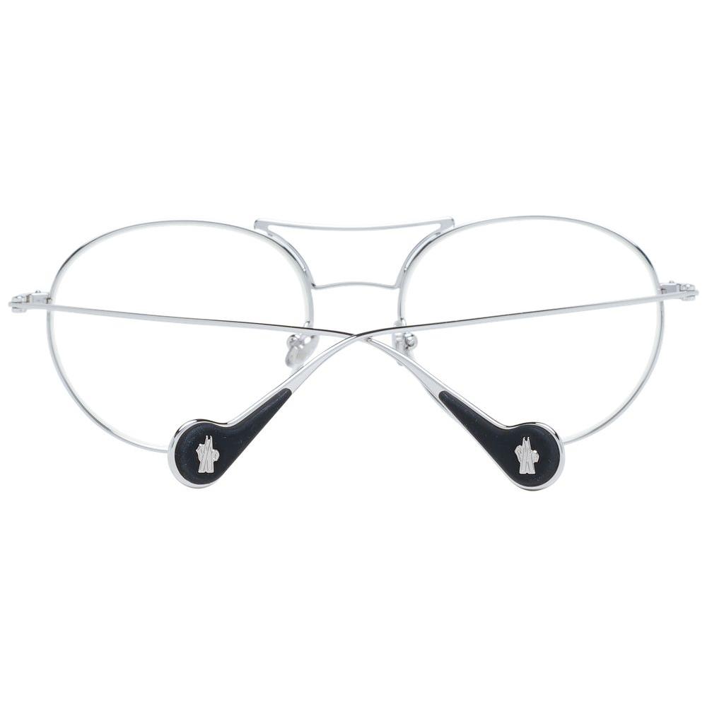 Moncler Silver Unisex Sunglasses Moncler Light Gray