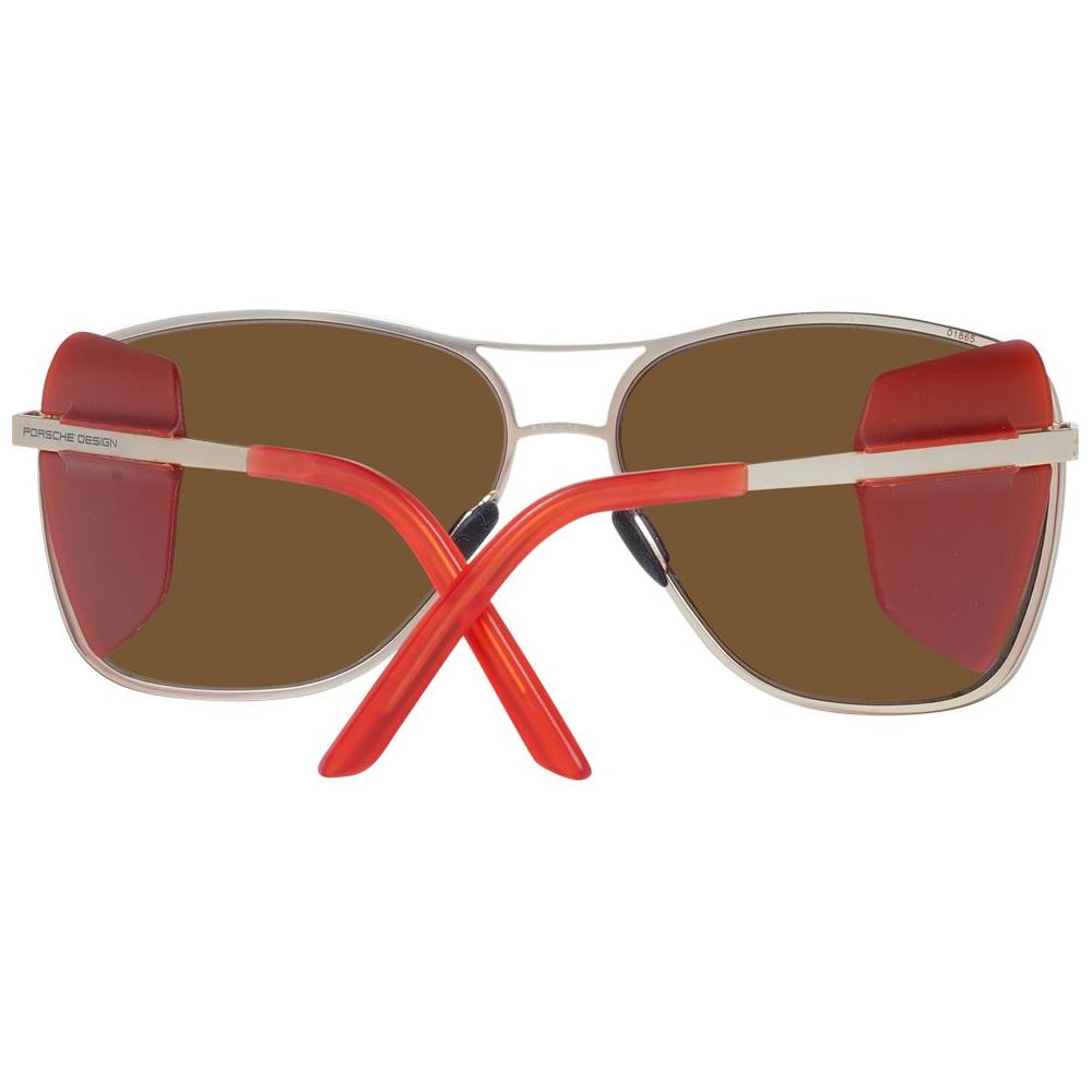 Porsche Design Gold Women Sunglasses Porsche Design Sienna