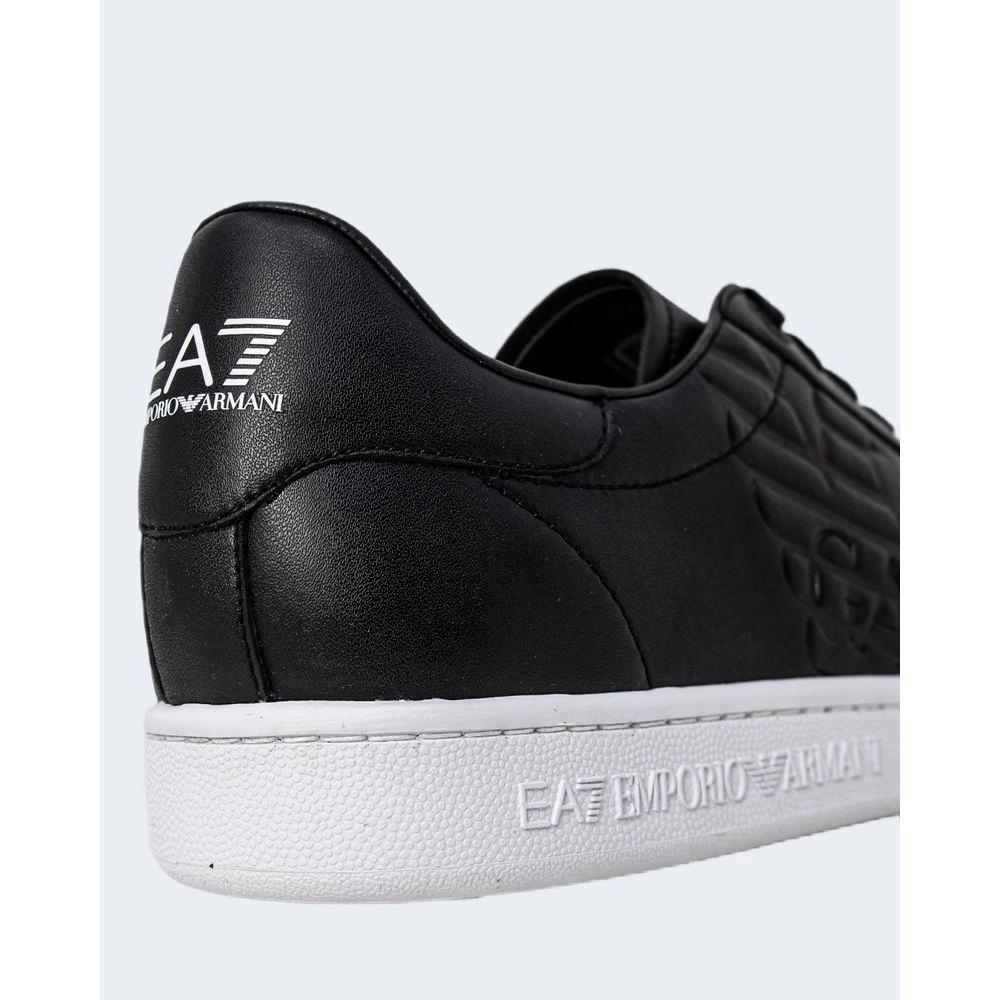 EA7 Emporio Armani Black And White Polyethylene Sneaker EA7 Emporio Armani Lavender