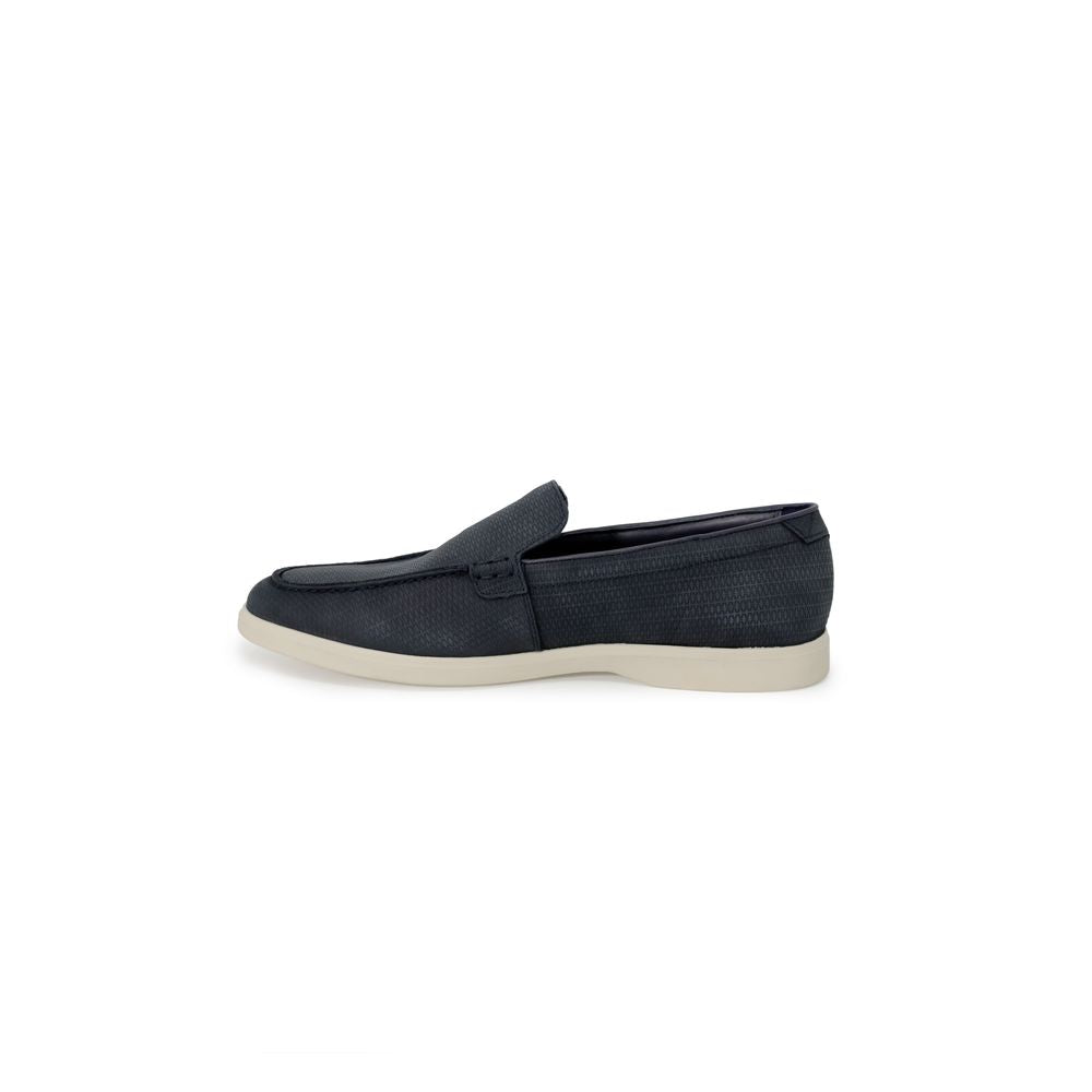 Clarks Blue Leather Casual Clarks Light Gray