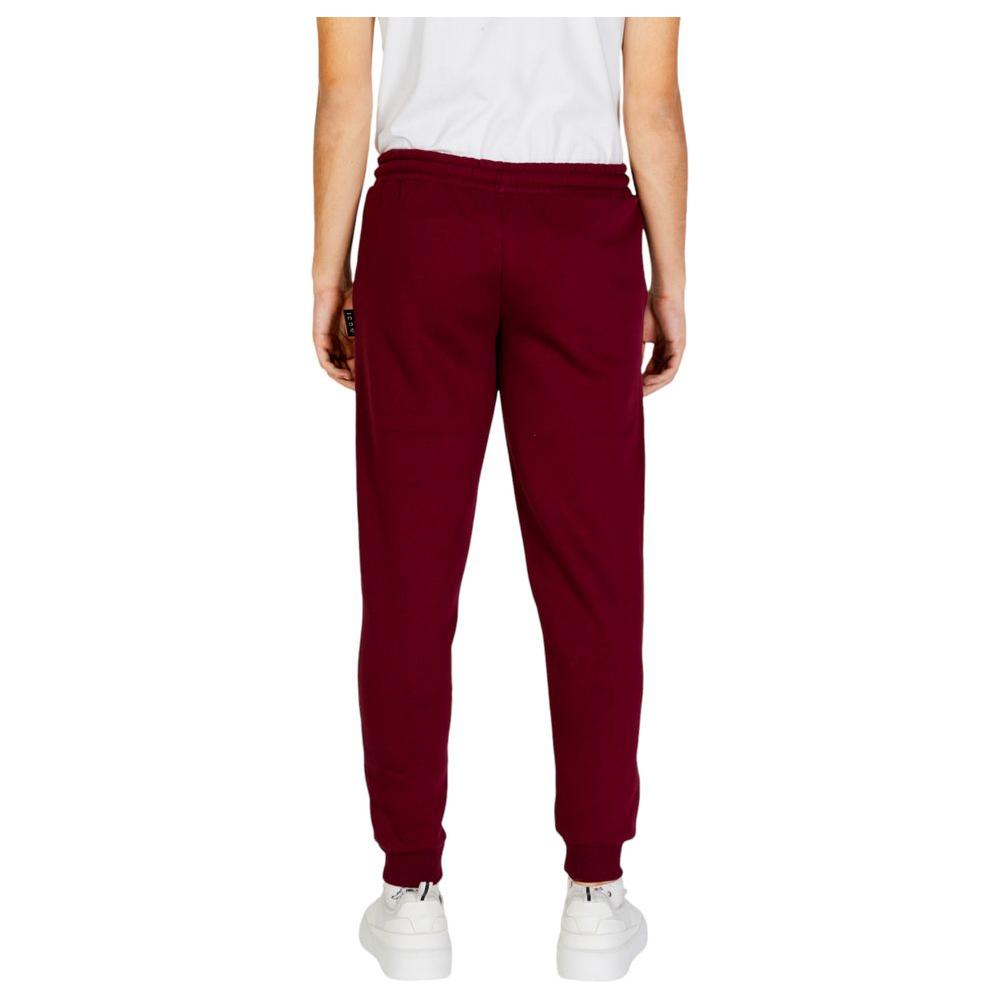 Icon Bordeaux Cotton Jeans & Pant Icon Light Gray