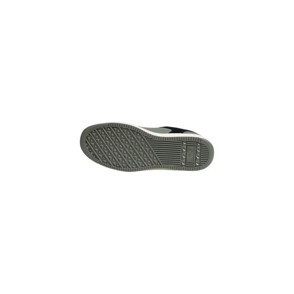 EA7 Emporio Armani Green Polyester Sneaker EA7 Emporio Armani Dim Gray