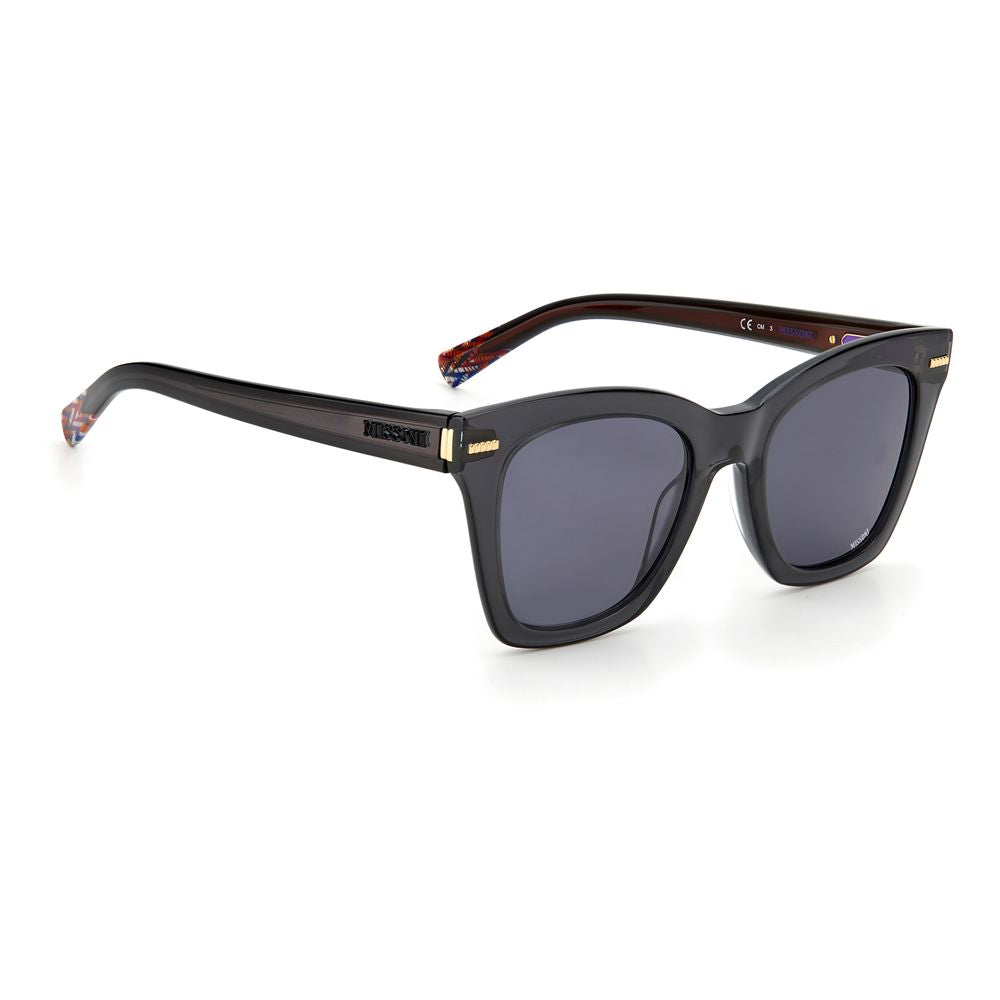Missoni Gray Acetate Sunglasses Missoni Dark Slate Gray