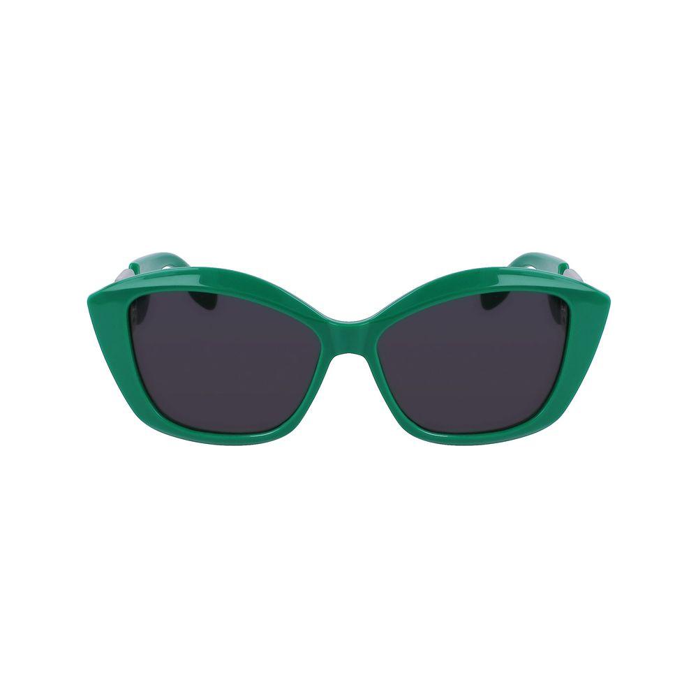 Karl Lagerfeld Green Injected Sunglasses Karl Lagerfeld Dark Slate Gray